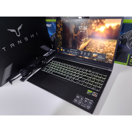 Игровой Ноутбук TANSHI TYPHOON X15F/Ryzen 7 7435HS/RTX 4060 (8 GB)/16 GB DDR5/SSD - 512 GB (M2)