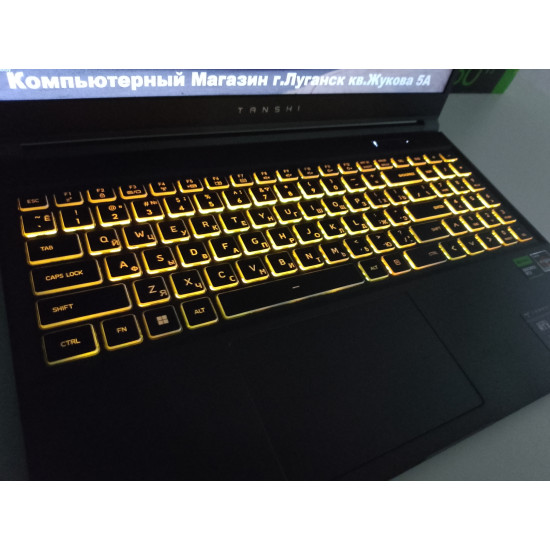 Игровой Ноутбук TANSHI TYPHOON X15F/Ryzen 7 7435HS/RTX 4060 (8 GB)/16 GB DDR5/SSD - 512 GB (M2)