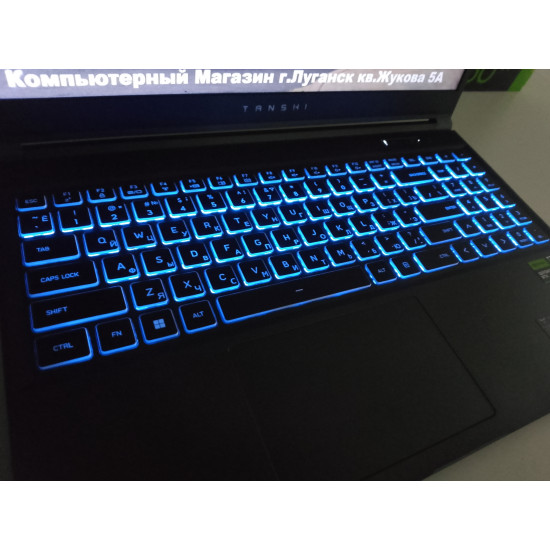 Игровой Ноутбук TANSHI TYPHOON X15F/Ryzen 7 7435HS/RTX 4060 (8 GB)/16 GB DDR5/SSD - 512 GB (M2)