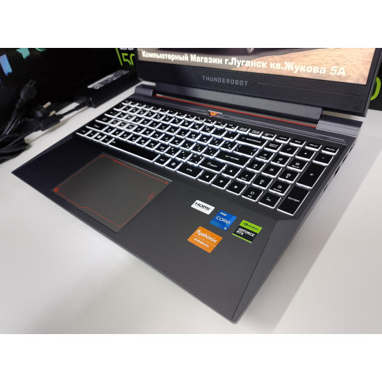 Игровой Ноутбук Thunderobot Wild Hunter G2 PRO/i5-12450H/RTX 4050/16 GB DDR4/SSD - 512 GB (M2)