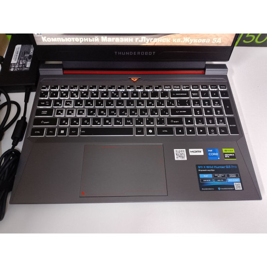 Игровой Ноутбук Thunderobot Wild Hunter G3 PRO/i5-13420H/RTX 5060/16 GB DDR5/SSD - 1 TB (M2)