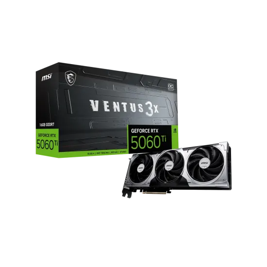 Видеокарта MSI GeForce RTX 5060 Ti VENTUS 3X OC 8G 