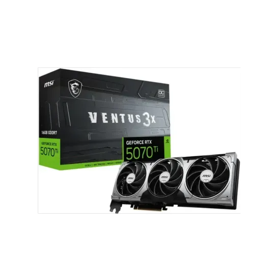Видеокарта MSI GeForce VENTUS 3X RTX 5070 TI 16GB OC