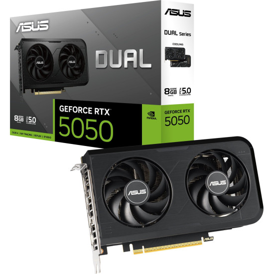 Видеокарта ASUS DUAL GeForce RTX 5050 8GB OC