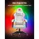 Компьютерное кресло Defender White Energy RGB