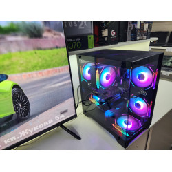 Игровой ПК Bloody/Ryzen 5 7500F/B650M PRO SE/RTX 5050 (8 GB)/16 GB DDR5/SSD - 512 GB (M2)