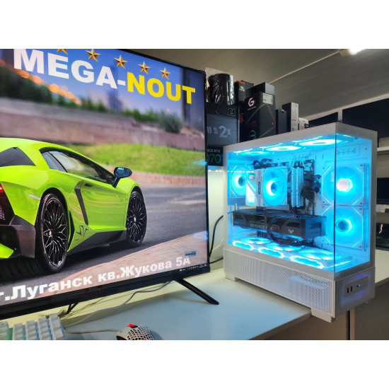 Игровой ПК XASTRA WHITE/i5-14400F/B760 PRO RS/RTX 5060(8 GB)/16 GB DDR5/SSD - 512 GB (M2)
