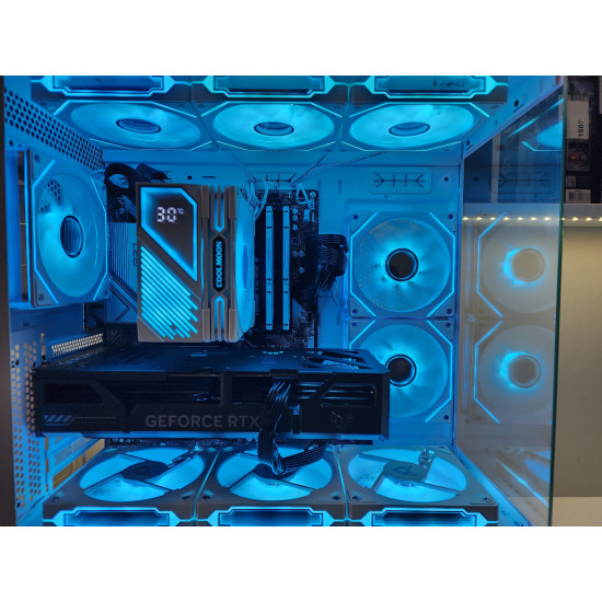 Игровой ПК XASTRA WHITE/i5-14400F/B760 PRO RS/RTX 5060(8 GB)/16 GB DDR5/SSD - 512 GB (M2)
