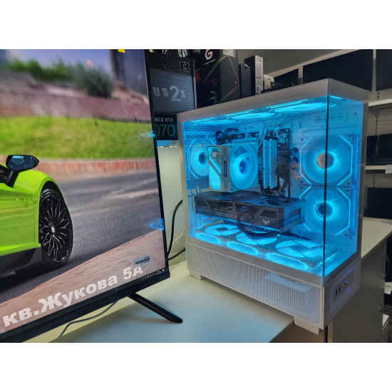 Игровой ПК XASTRA WHITE/i5-14400F/B760 PRO RS/RTX 5060(8 GB)/16 GB DDR5/SSD - 512 GB (M2)