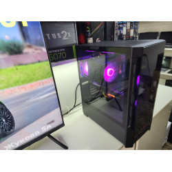 Игровой ПК COUGAR/Ryzen 5 5500/A520M K V2/RTX 3060 (12 GB)/16 GB DDR4/SSD - 512 GB (SATA)