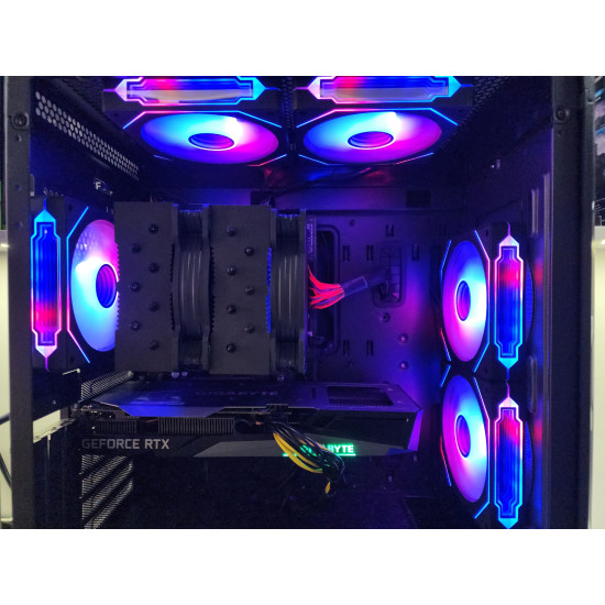 Игровой ПК COUGAR/Ryzen 5 5500/A520M K V2/RTX 3060 (12 GB)/16 GB DDR4/SSD - 512 GB (SATA)