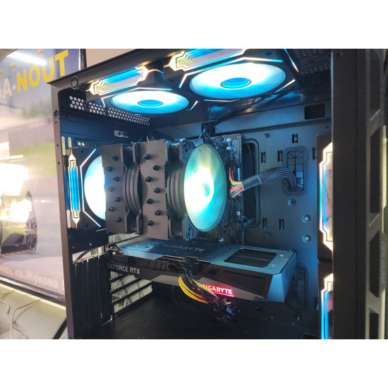 Игровой ПК COUGAR/Ryzen 5 5500/A520M K V2/RTX 3060 (12 GB)/16 GB DDR4/SSD - 512 GB (SATA)
