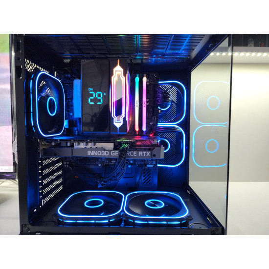 Игровой ПК GIGABYTE GAMING/i3-12100/GIGABYTE B760M DDR4/GTX 1660 SUPER (6 GB)/16 GB DDR4/SSD - 256 GB (SATA)