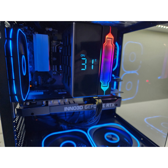 Игровой ПК GIGABYTE GAMING/i3-12100/GIGABYTE B760M DDR4/GTX 1660 SUPER (6 GB)/16 GB DDR4/SSD - 256 GB (SATA)
