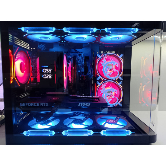 Игровой ПК MSI BOMBER/AMD Ryzen 5 8400F/MSI PRO B650M-BOMBER WI-FI/MSI GeForce RTX 5060(8GB)/16 GB DDR5/SSD-1024MB (M2)