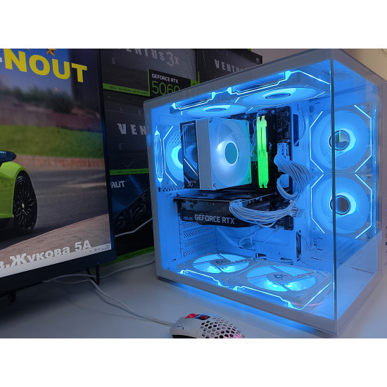 Игровой ПК MSI PRO/i3-13100F/RTX 3060 (12 GB)/16 GB DDR4/SSD - 512 GB (M2)