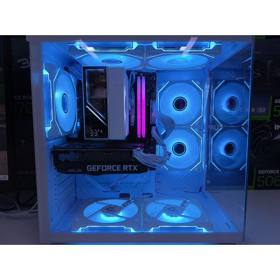 Игровой ПК MSI PRO/i3-13100F/RTX 3060 (12 GB)/16 GB DDR4/SSD - 512 GB (M2)