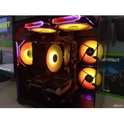 Игровой ПК MSI PRO/Ryzen 5 5500/RTX 5050 (8 GB)/16 GB DDR4/SSD - 512 GB (M2)