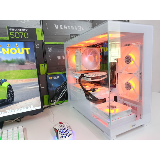 Игровой ПК MSI PRO/Ryzen 5 5500/RTX 3070 (8 GB)/16 GB DDR4/SSD - 1 TB (M2)