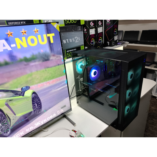 Игровой ПК MSI PRO WI-FI/Ryzen 5 7500F/MSI PRO B650-S WI-FI/RTX 5060 (8 GB)/16 GB DDR5/SSD - 512 GB (M2)