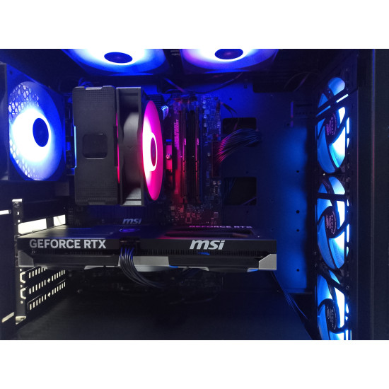 Игровой ПК MSI PRO WI-FI/Ryzen 5 7500F/MSI PRO B650-S WI-FI/RTX 5060 (8 GB)/16 GB DDR5/SSD - 512 GB (M2)