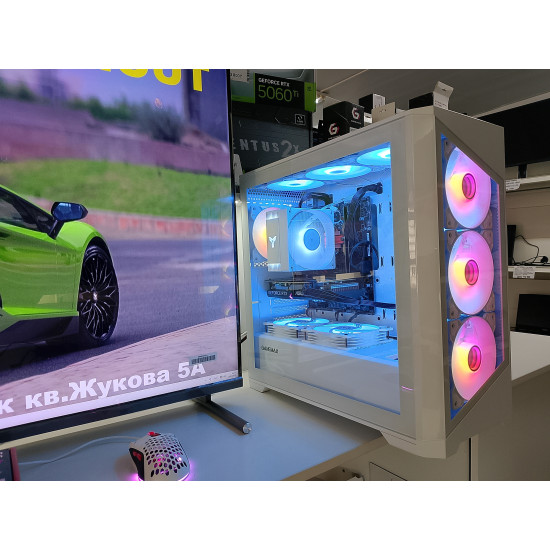 Игровой ПК MSI PRO/i3-14100F/MSI PRO B760M/RTX 3060 Ti (8GB)/16 GB DDR4/SSD-512 GB (M2)