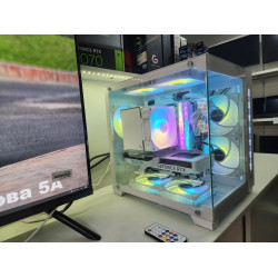 Игровой ПК SEVERE FROST/Ryzen 7 5700X/B550M PRO SE/RTX 4060 (8 GB)/16 GB DDR4/SSD - 1 TB (M2)