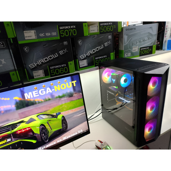 Игровой компьютер Zalman/Ryzen 5 5600/RTX 4060 8GB/32GB/ SSD  512GB(M2)