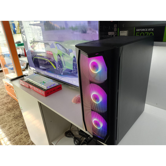 Игровой ПК Zalman/Ryzen 5 3600/A520M-A PRO/RTX 3060 (12 GB)/16 GB DDR4/SSD 256GB (M2)