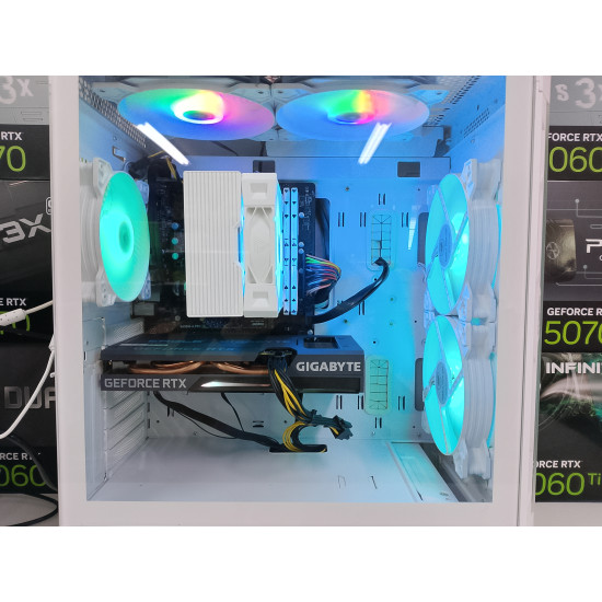 Игровой ПК COUGAR/Ryzen 5 5600G/B450M-A PRO MAX II/RTX 3060Ti (8 GB)/NETAC 16GB DDR4/SSD - 1TB (M2)