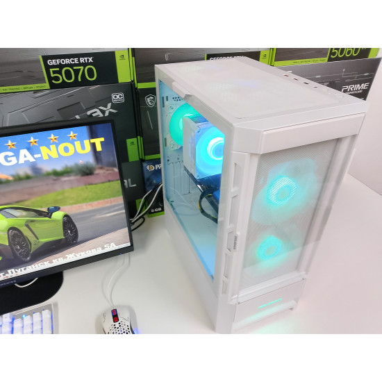 Игровой ПК COUGAR/Ryzen 5 5600G/B450M-A PRO MAX II/RTX 3060Ti (8 GB)/NETAC 16GB DDR4/SSD - 1TB (M2)