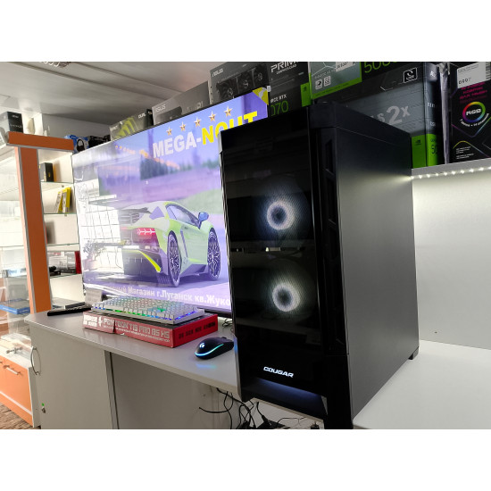 Игровой ПК Cougar/Ryzen 5 3600/B450M/RTX 4060/16/SSD-512