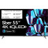 Телевизор Sber 55"  QLED, 4K  SDX-55UQ5235 WiFi (139 см)